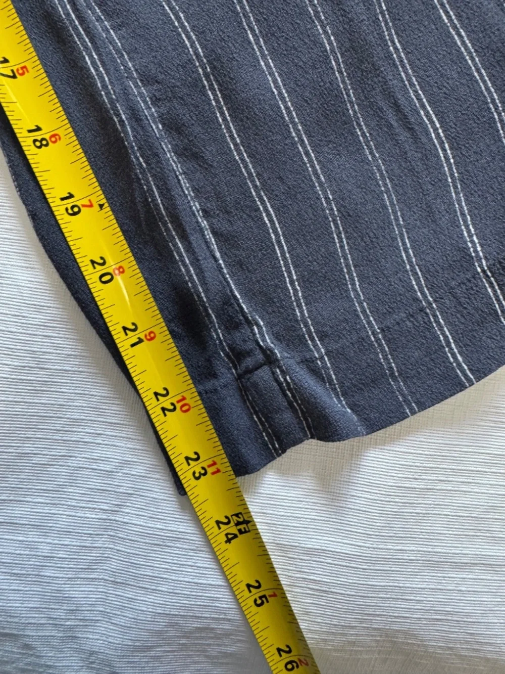 Wilfred Aritzia Faun Pants Navy Pinstripe Wide-Leg Pants XS